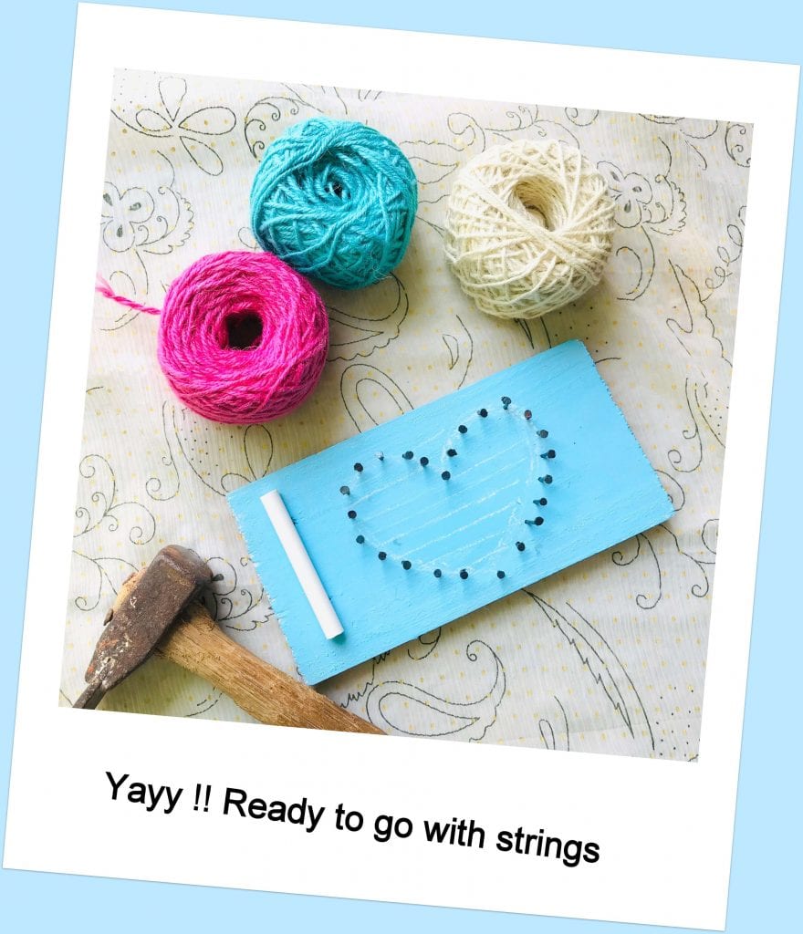 DIY string art