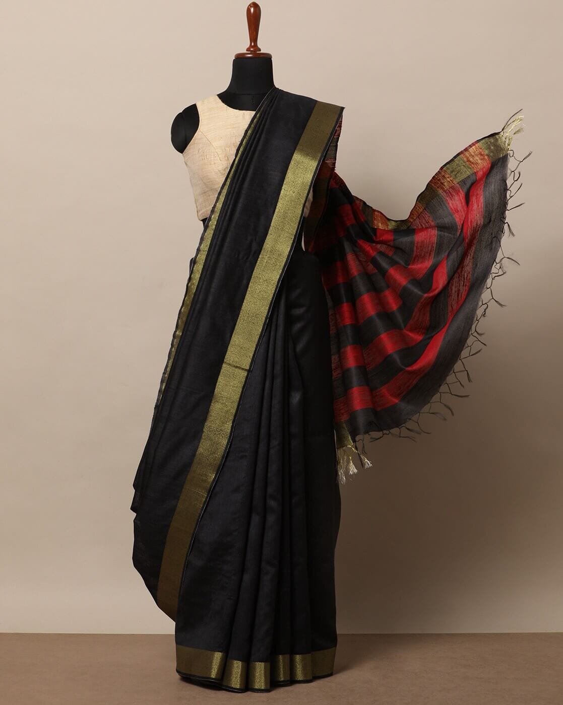 Tussar Silk Sari