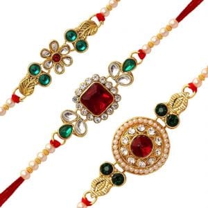 kundan rakhi