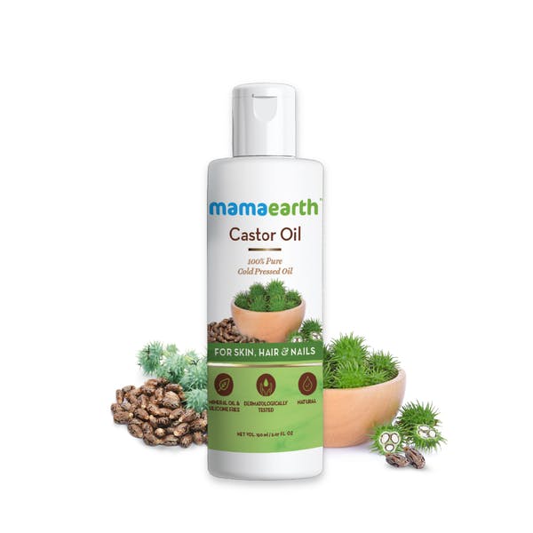 Mamaearth Pure and Natural Cold-Pressed Castor Oil