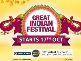 amazon great indian festival sale 17th oct 2020