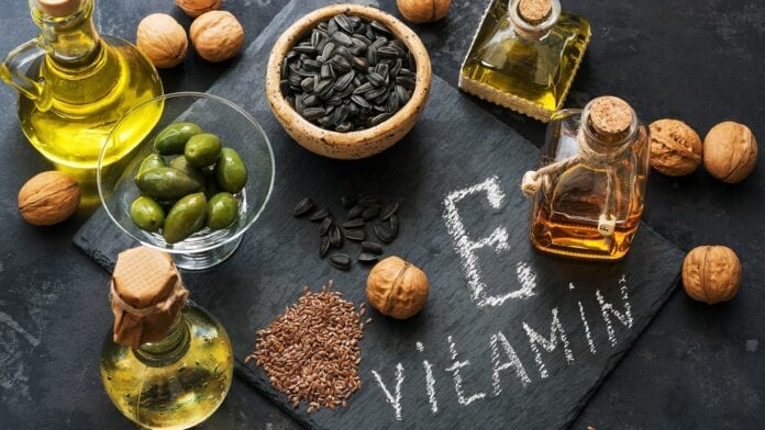 Vitamin E for skin