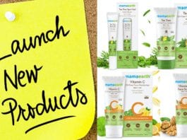mamaearth product launches
