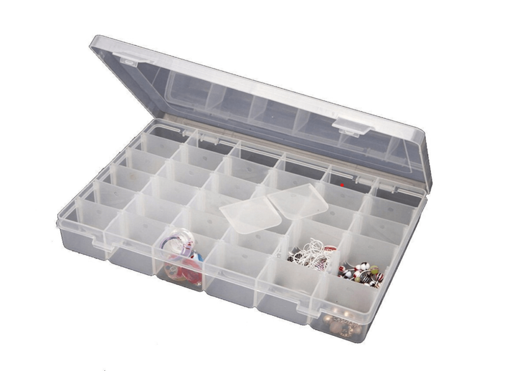 plastic jewellery box